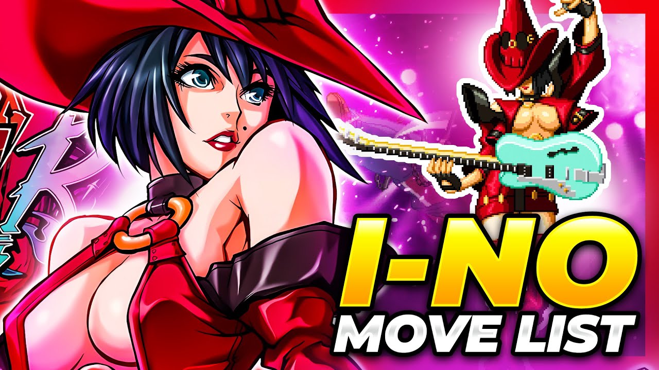 I-NO MOVE LIST - Guilty Gear XX Accent Core Plus R (GGXXACPR)