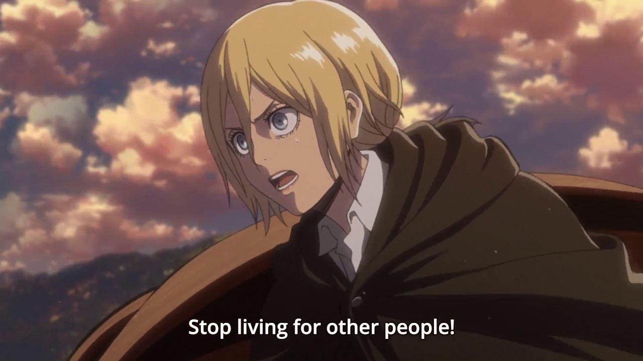 Attack on titan season 2 episode 12 // awesome scene (barricades)