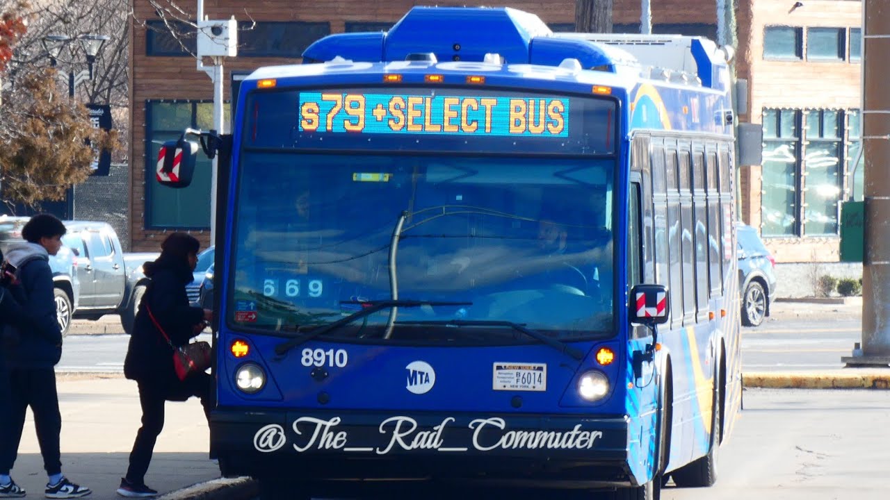 MTA NYCT Bus: On Board Nova Bus LFS [#8910] S79 +SBS+ From Staten Island Mall to Bay Ridge