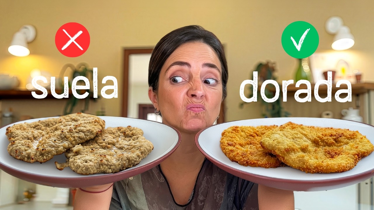 Cómo hacer una milanesa al HORNO y que no sea una SUELA