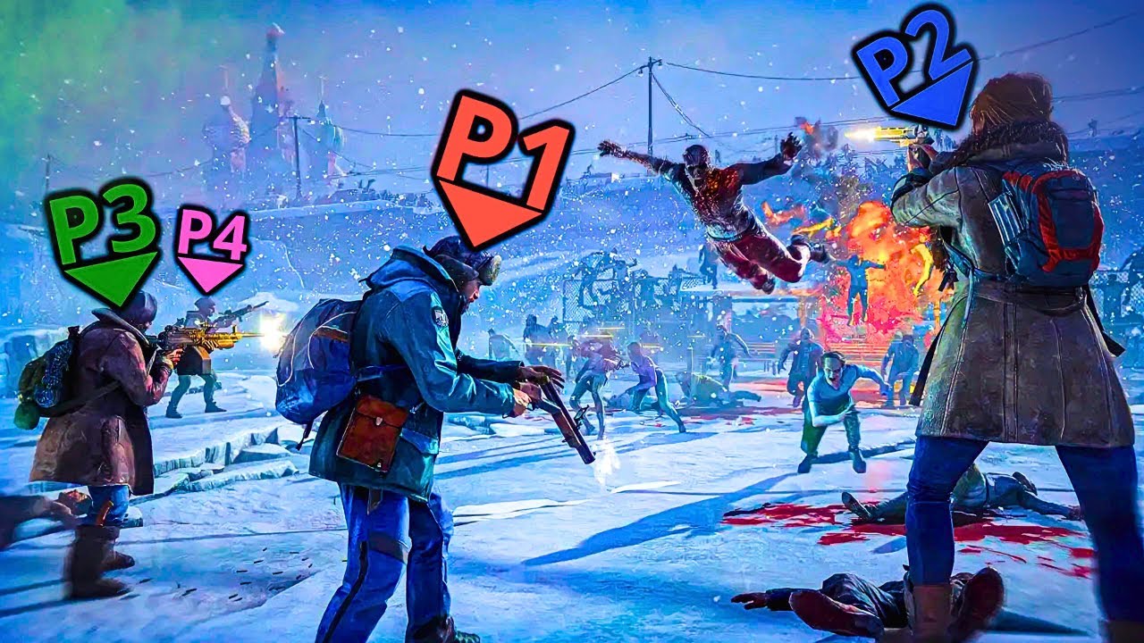 Top 20 Best Co-op Local 4-Player Split-Screen Games for XBOX