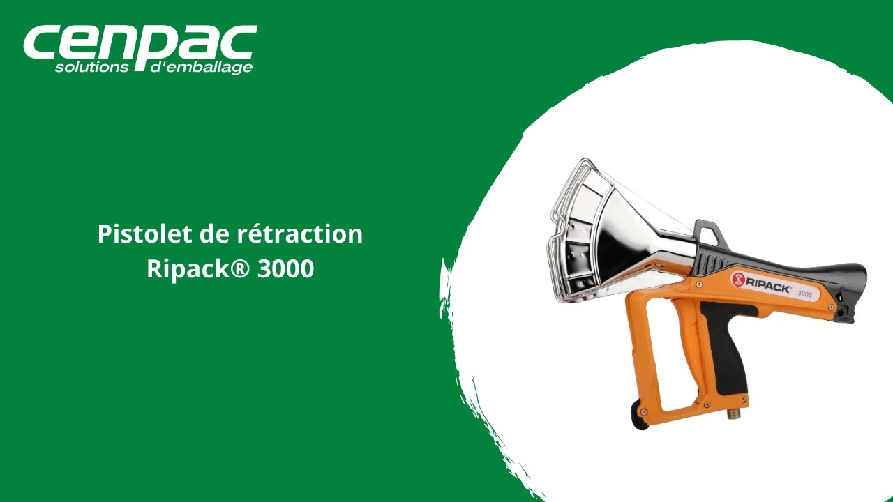 Pistolet de rétraction Ripack® 3000