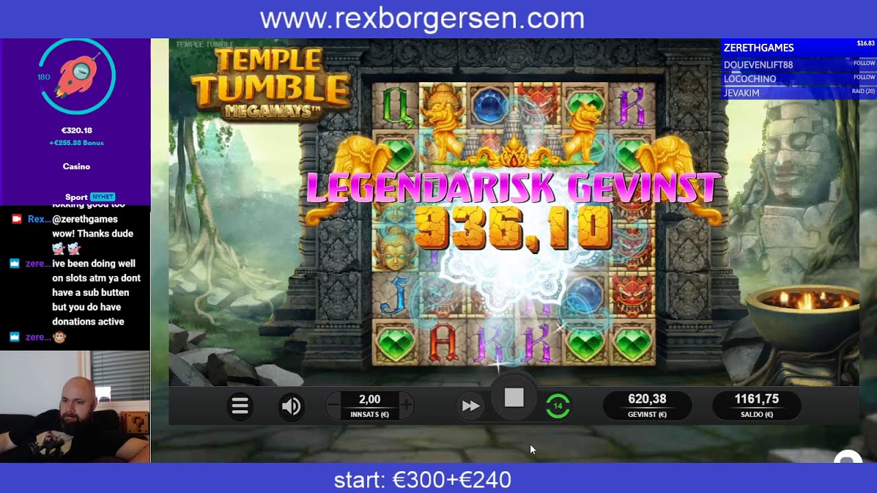 Temple Tumble Megaways - Big Win