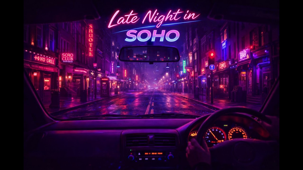 Late Night in Soho 🌃 | Chill Synthwave Night Set