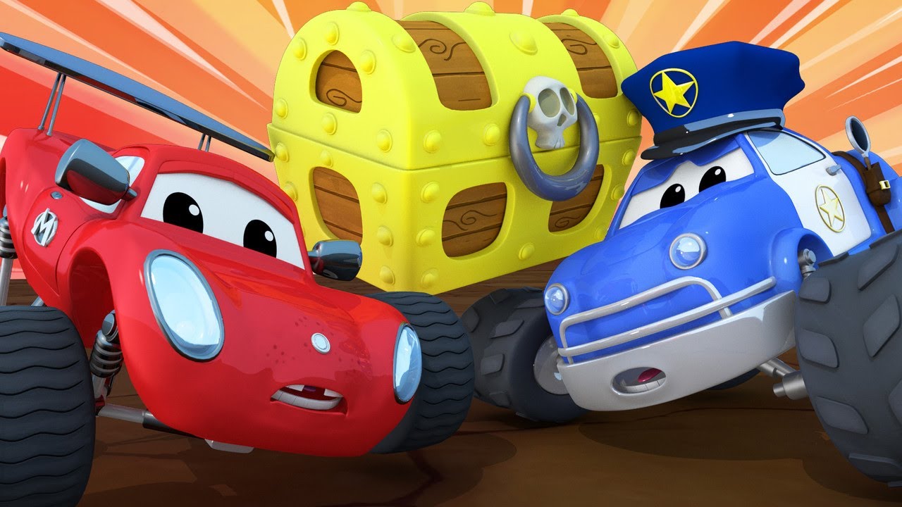 Monster Trucks pour enfants - Le piège - Monster Town 🚗 Dessin animé Monster Trucks