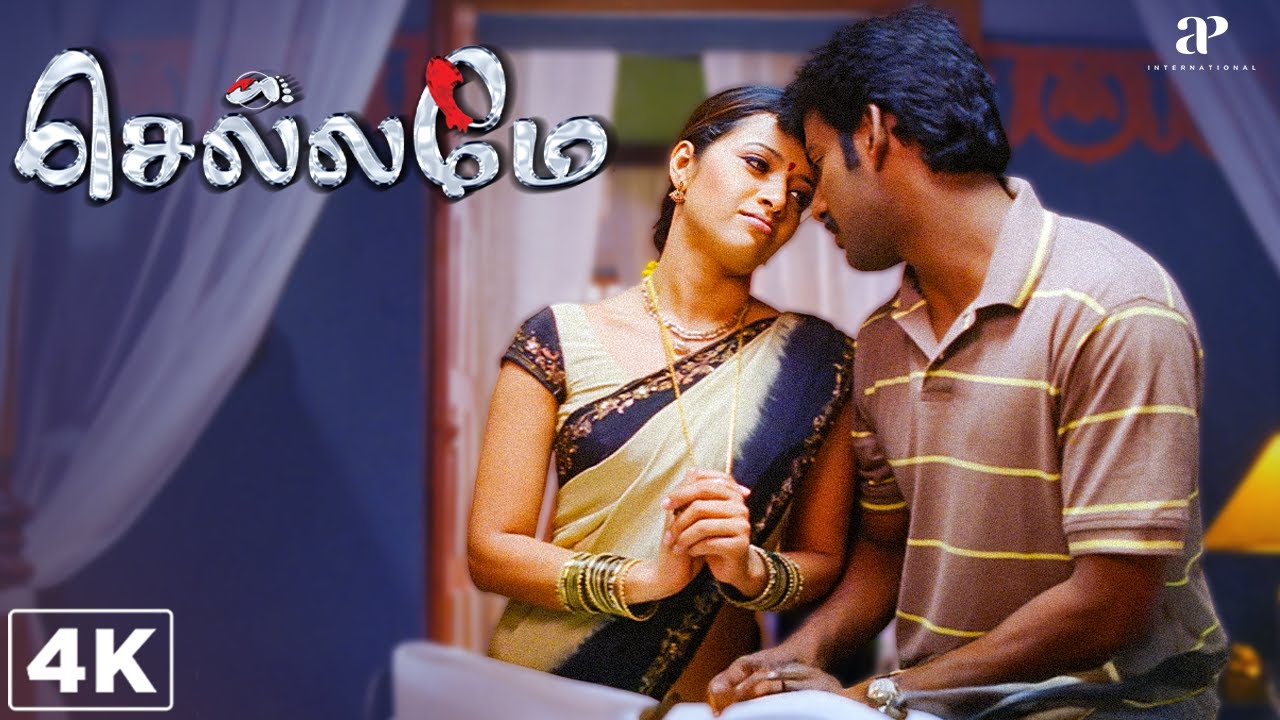 எது எங்க இருக்குனு கண்ணுக்கு தெரியலையே! | Chellamae 4K Best Scenes | Vishal | Reema Sen | Bharath