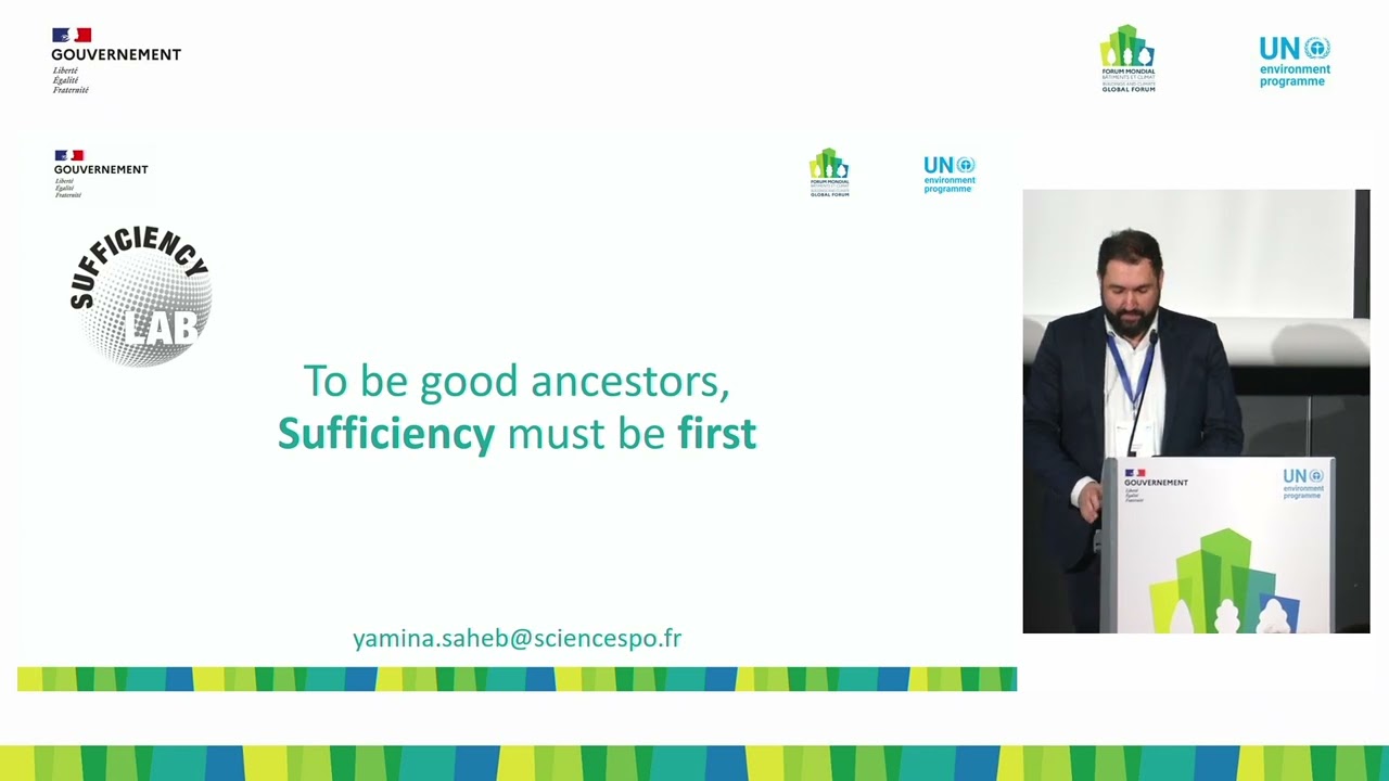 Thematic session - Sufficiency and the Built Environment