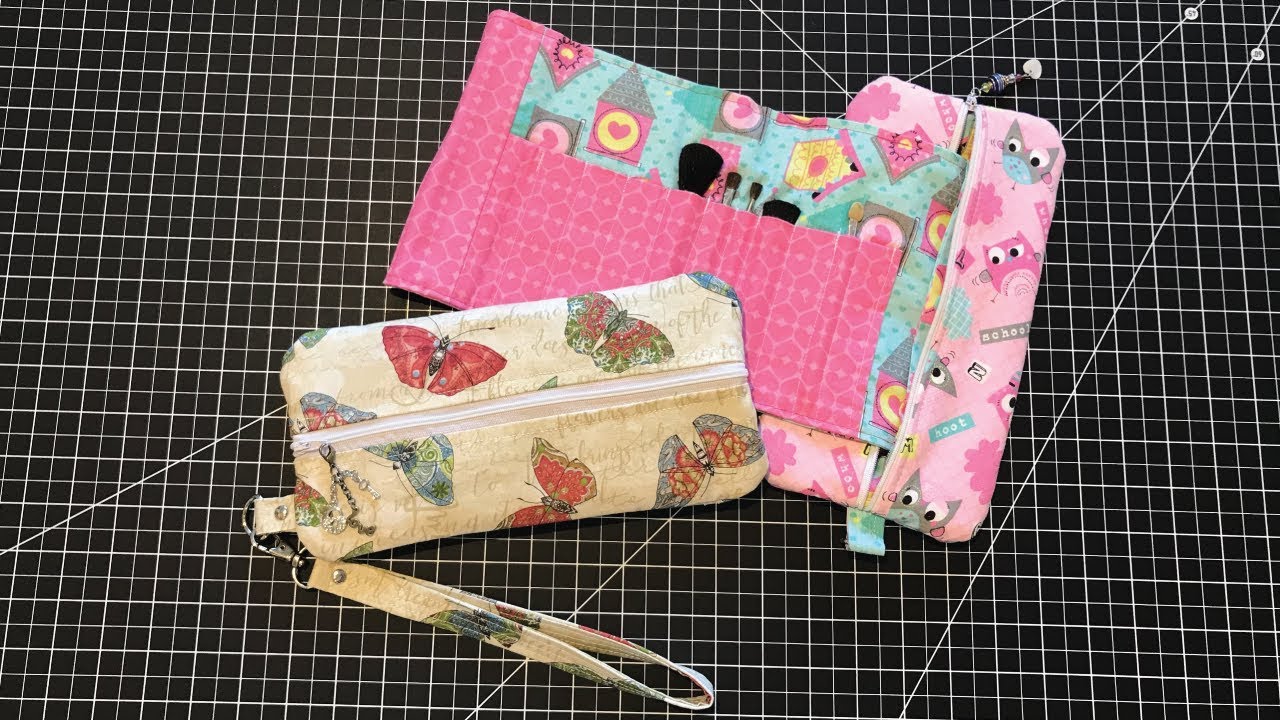 Double Sided Zipper Pouch