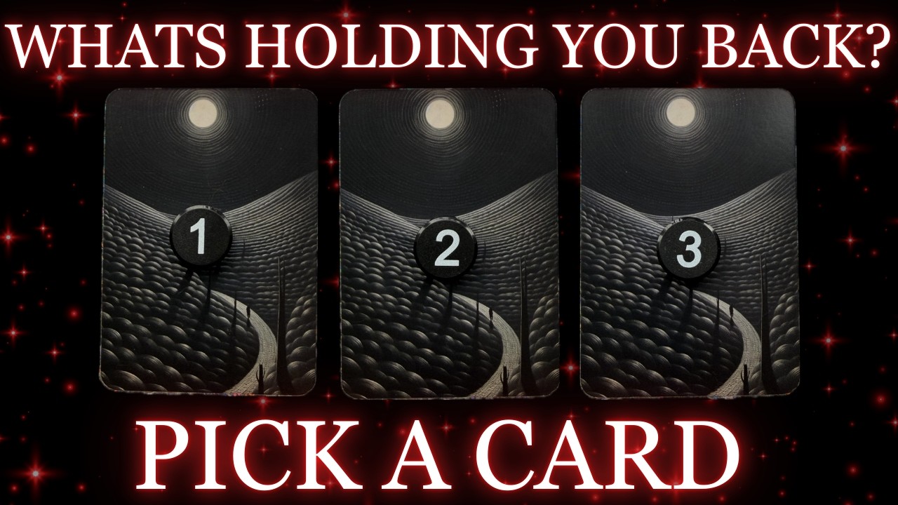 What's Holding You Back? Insanely Accurate 👁 &bull; Pick A Card Tarot