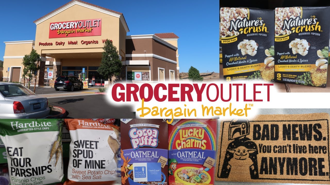 GROCERY OUTLET * 1ST TIME!!! COME WITH ME