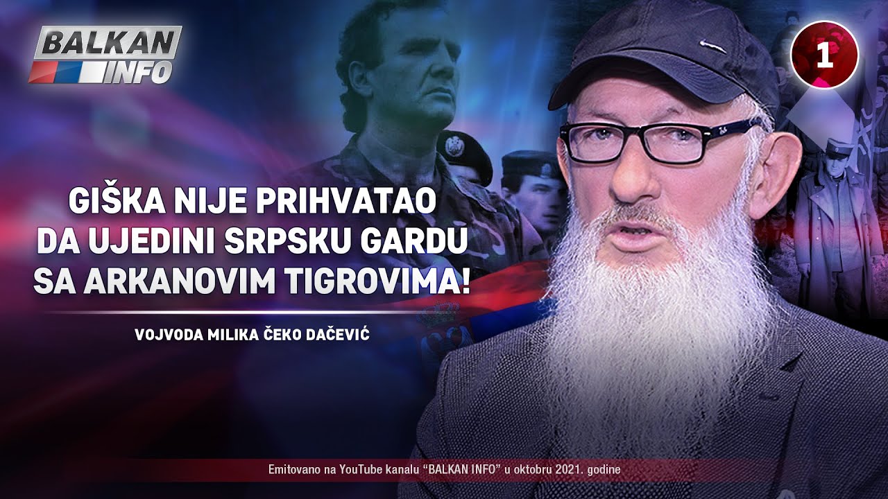INTERVJU: Čeko Dačević - Gi&scaron;ka nije prihvatao da ujedini gardu sa Arkanovim tigrovima! (31.10.2021)