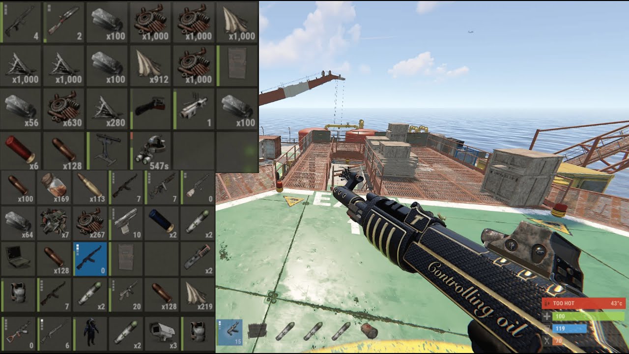 How The FASTEST Team ABUSES The OCEAN META! - Rust Movie