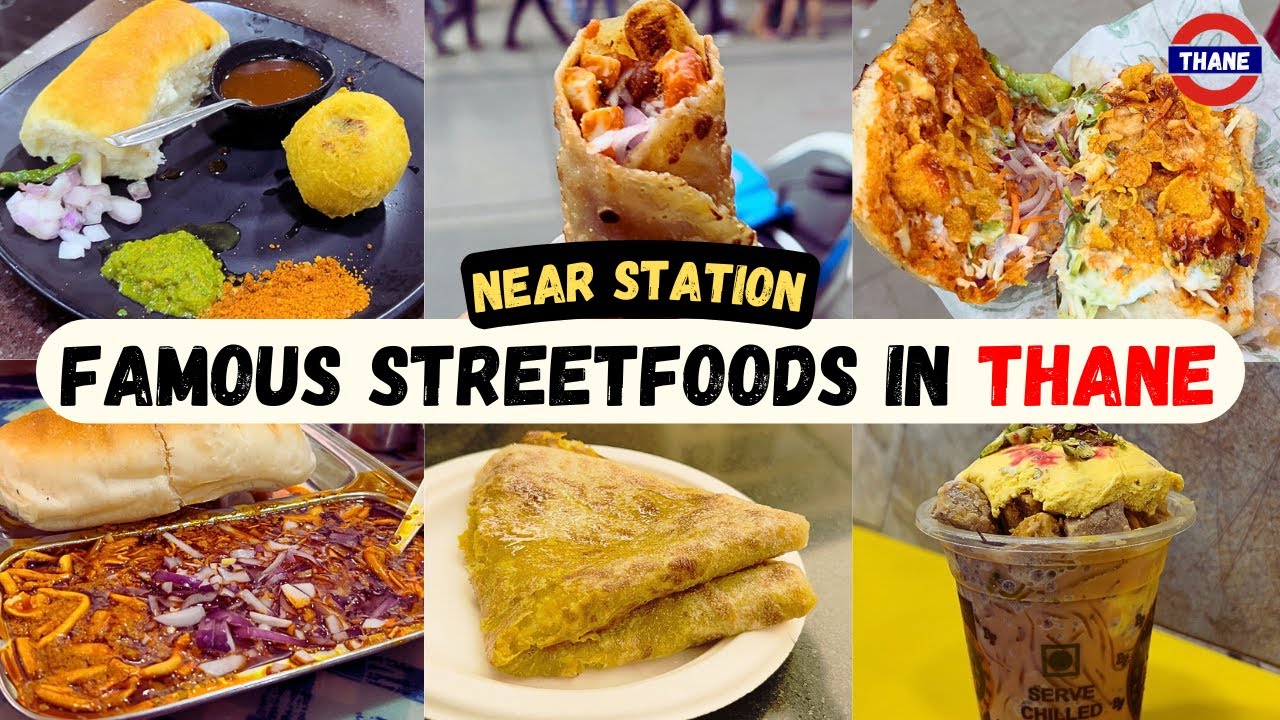 Famous Street Foods in Thane | Tandoor Vadapav, Spicy Missal, Frankie and more #streetfood #mumbai