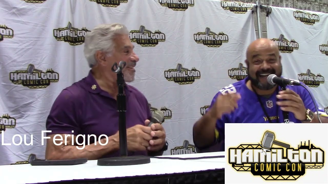 Lou Ferrigno Panel-Hamilton Comic Con 2024