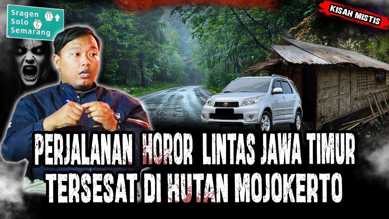 SEREM BANGET!! TERSESAT SAMPE KECELAKAAN DI HUTAN PACET JAWA TIMUR MOBILNYA SAMPE BERASAP!!
