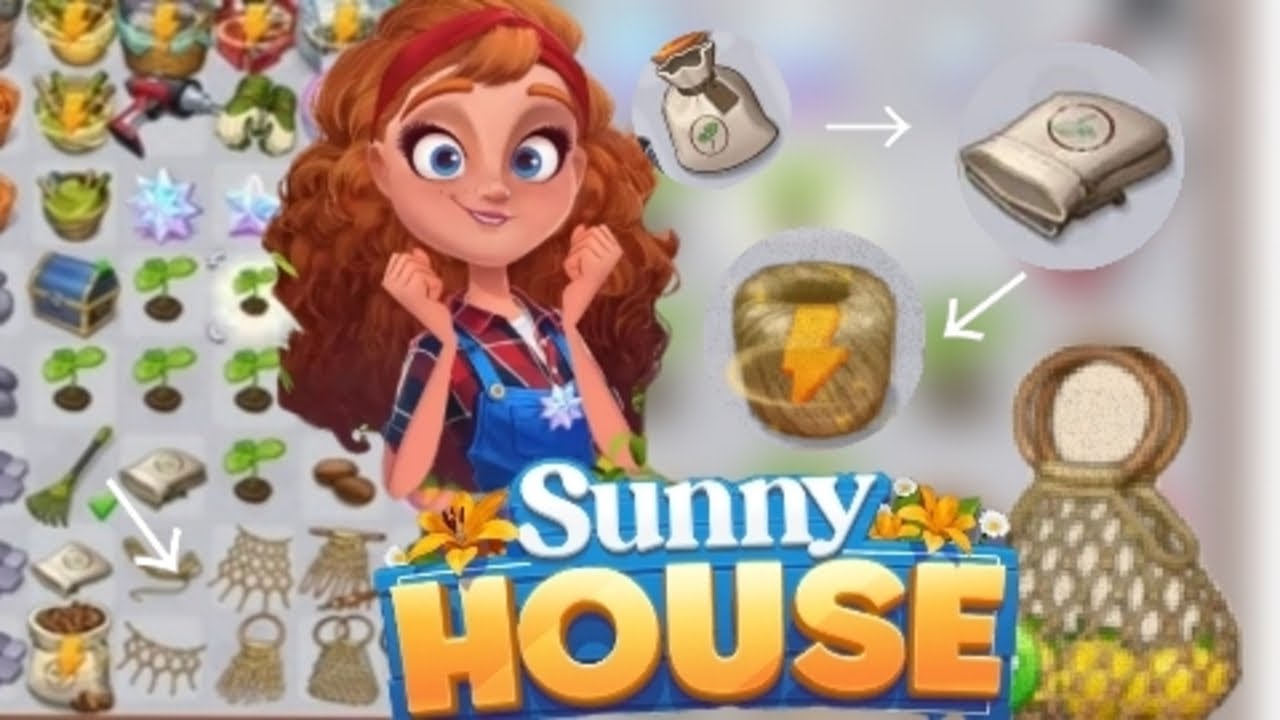 SUNNY HOUSE lvl.8 part3 🍋BAG WITH LEMONS