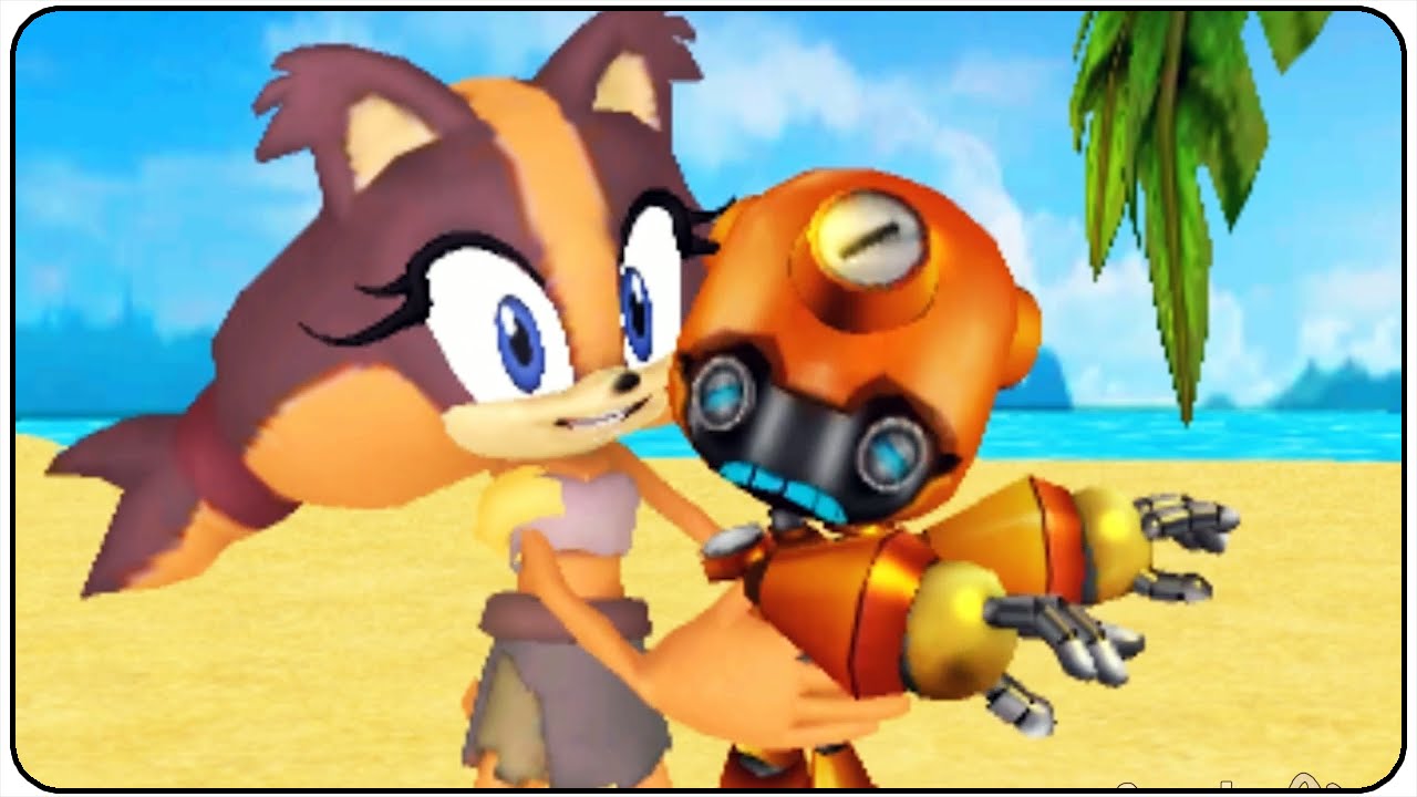 Sonic Boom Fire and Ice - 100% Walkthrough Part 3 Seaside Island 1/2