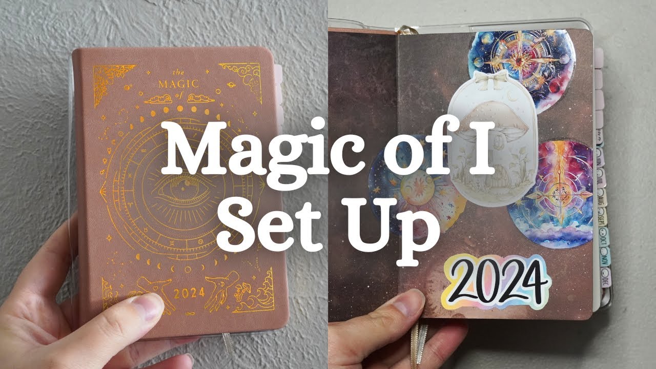 Magic of I Pocket Astrology Planner FULL Set Up and Flip Through | 2024 Planner Set Ups