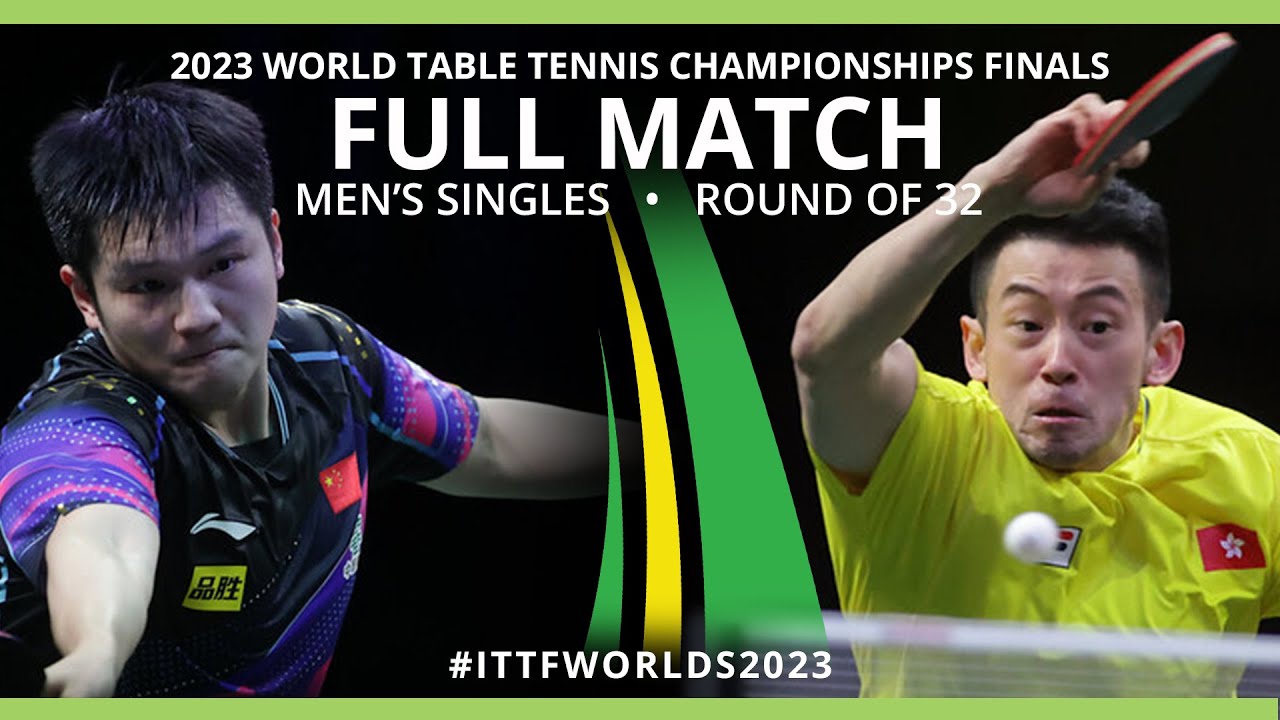 FULL MATCH | FAN Zhendong vs WONG Chun Ting | MS R32 | #ITTFWorlds2023