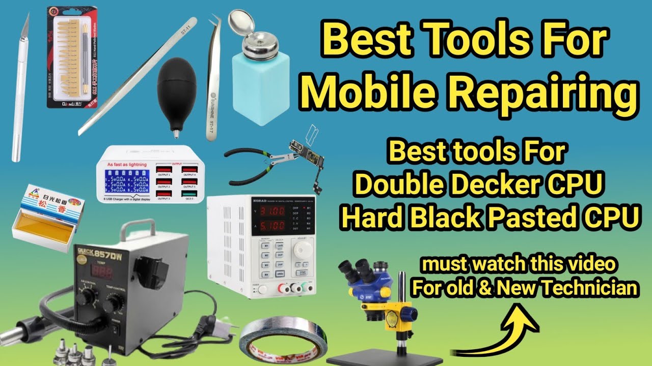 Best Tools for Chip Livel Mobile Repairing|Mobile Repairing