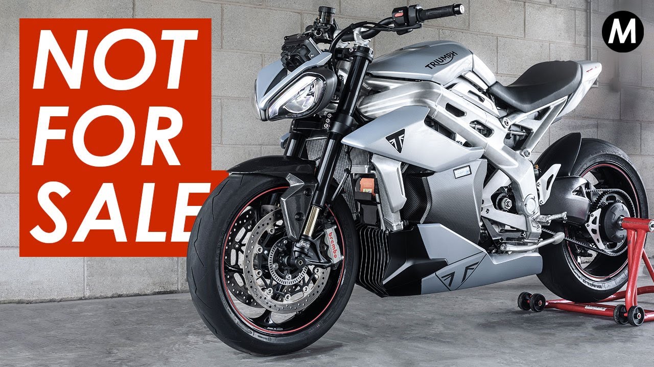 Why Triumph Won't Sell Their Electric Motorcycle! (TE-1 Prototype Unveiled)