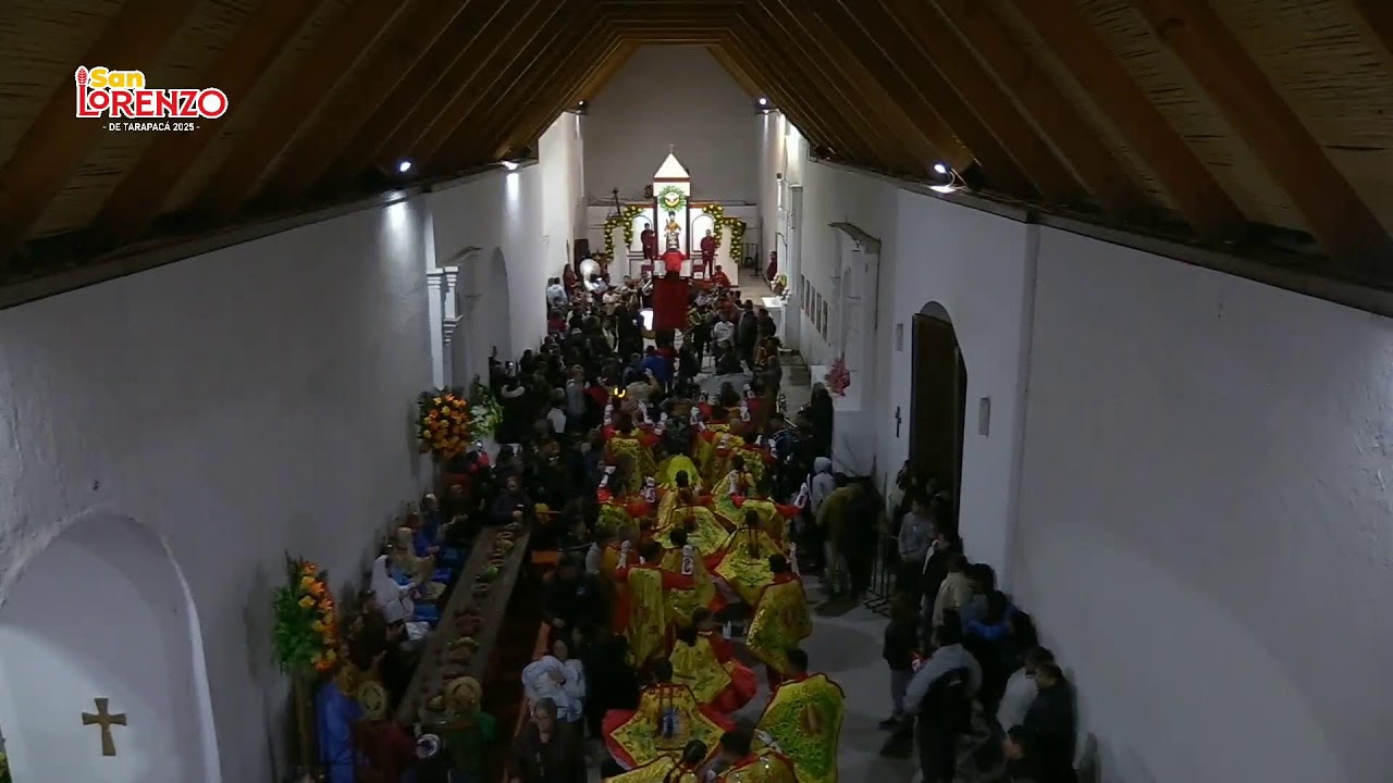 Entrada Sociedad Religiosa Devotos de San Lorenzo 2025