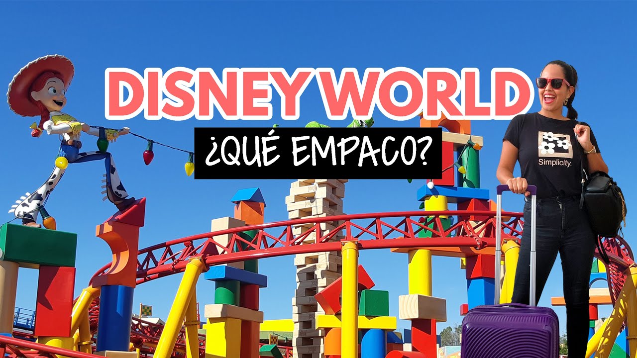 Equipaje para viajar a Disney World