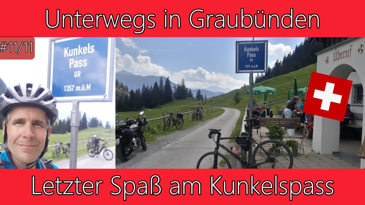 Unterwegs in Graubünden | Letzter Spaß am Kunkelspass | 4K |