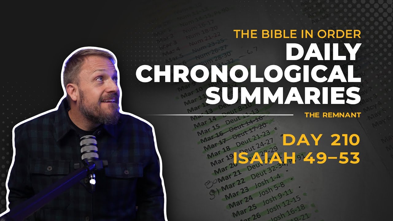 Day 210: Isaiah 49&ndash;53 &ndash; The Servant&rsquo;s Mission, Suffering, and Victory