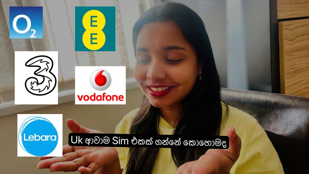 How  to get a sim in the UK|ආපුගමන් Sim එකක් ගන්නේ කොහොමද|sinhala