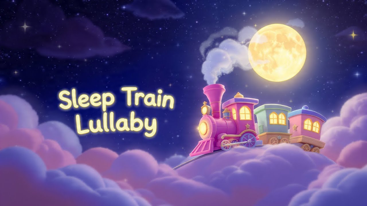 Bedtime Lullaby | Sleepy Train Ride | sleepy 😴 | Bedtime Best For Babies And Toddlers | 🌈