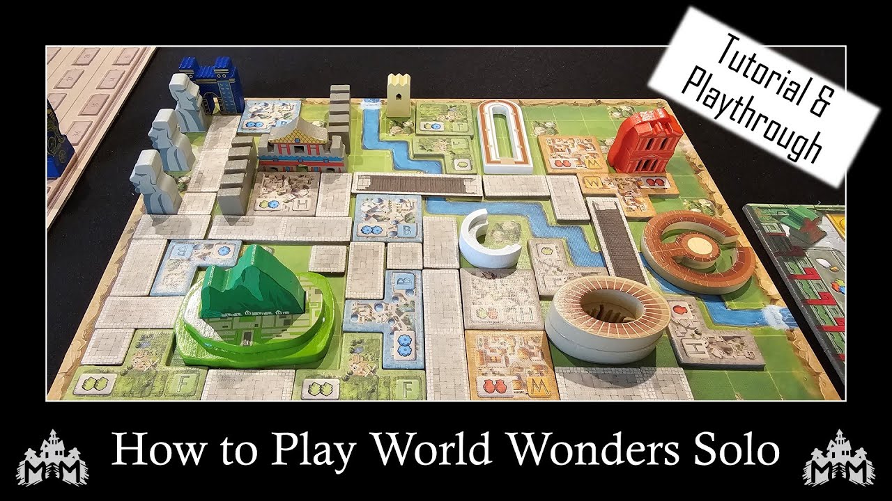 How to Play World Wonders Solo with Playthrough