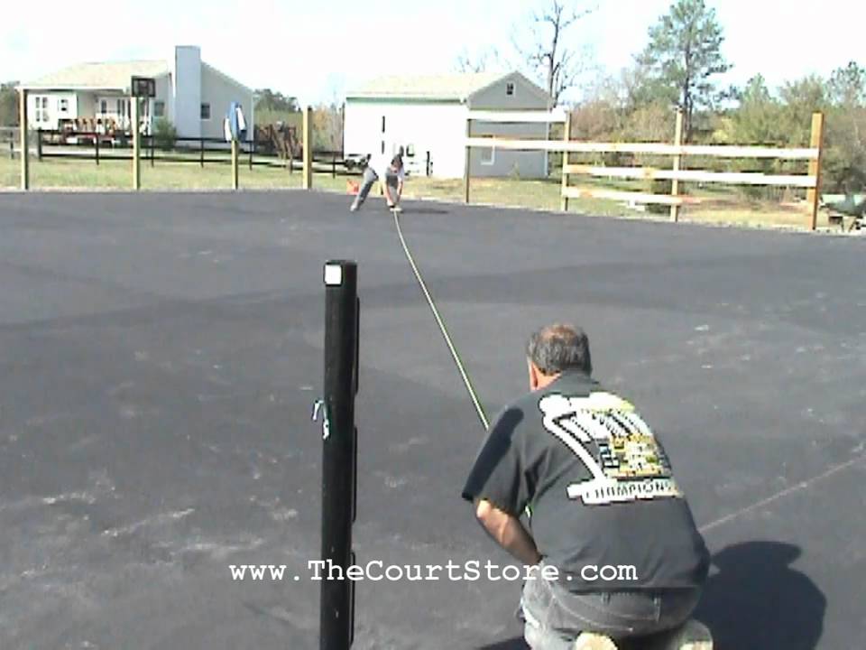 Tennis Court Lines (How To Mark, Tape And Paint) Part 1 0f 2