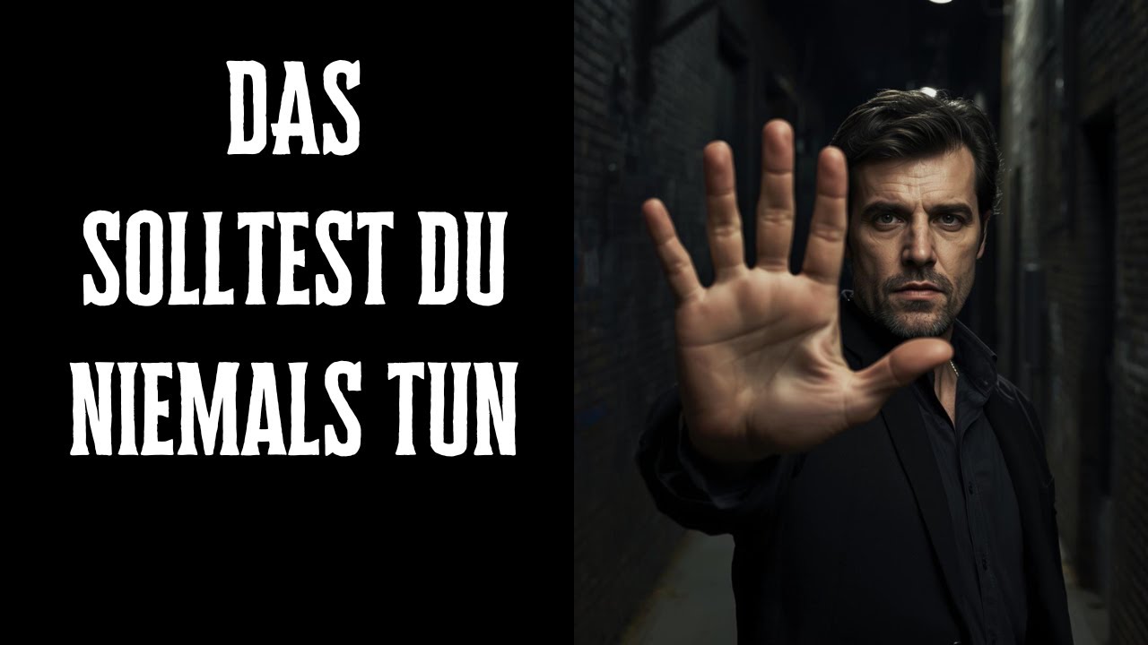 DAS solltest du niemals tun-  Diese Dinge schützen dich wirklich!