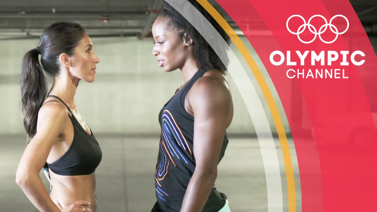 How will YouTuber Susana Yabar fare in Natasha Hastings' Athletics workout? | Hitting the Wall