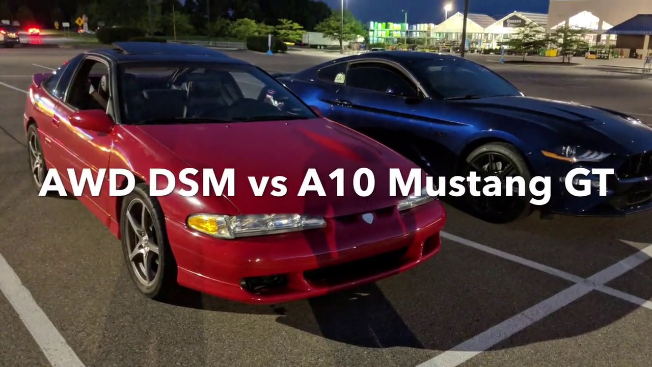 2018 Mustang GT A10 vs Eagle Talon TSi AWD