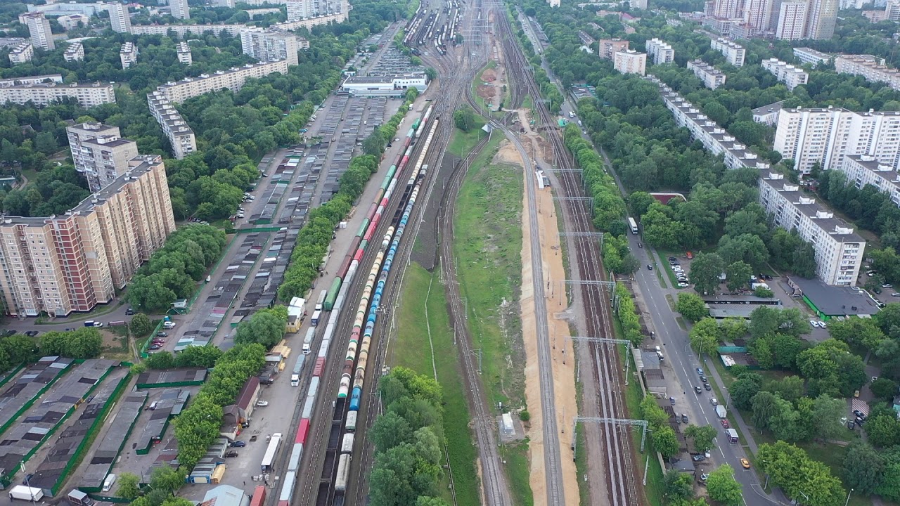 Лось  и окрестности с высоты