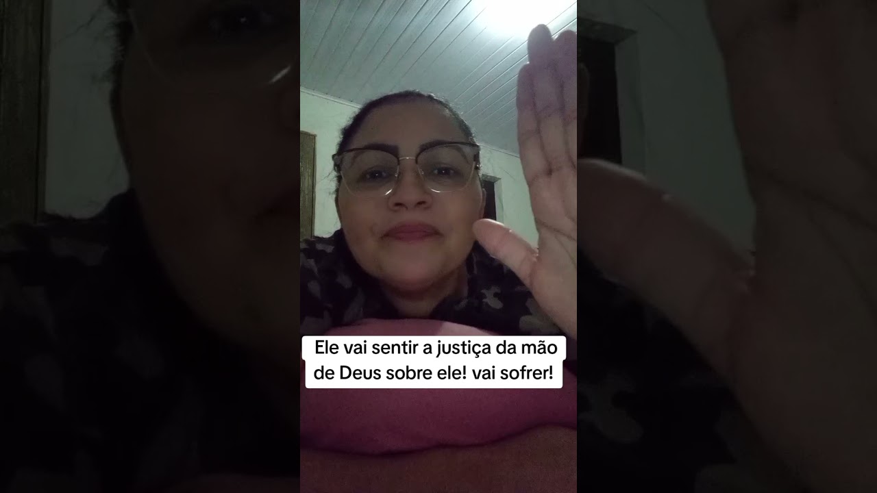 ELE VAI SENTIR A JUSTIÇA DE DEUS SOBRE ELE! 🫵