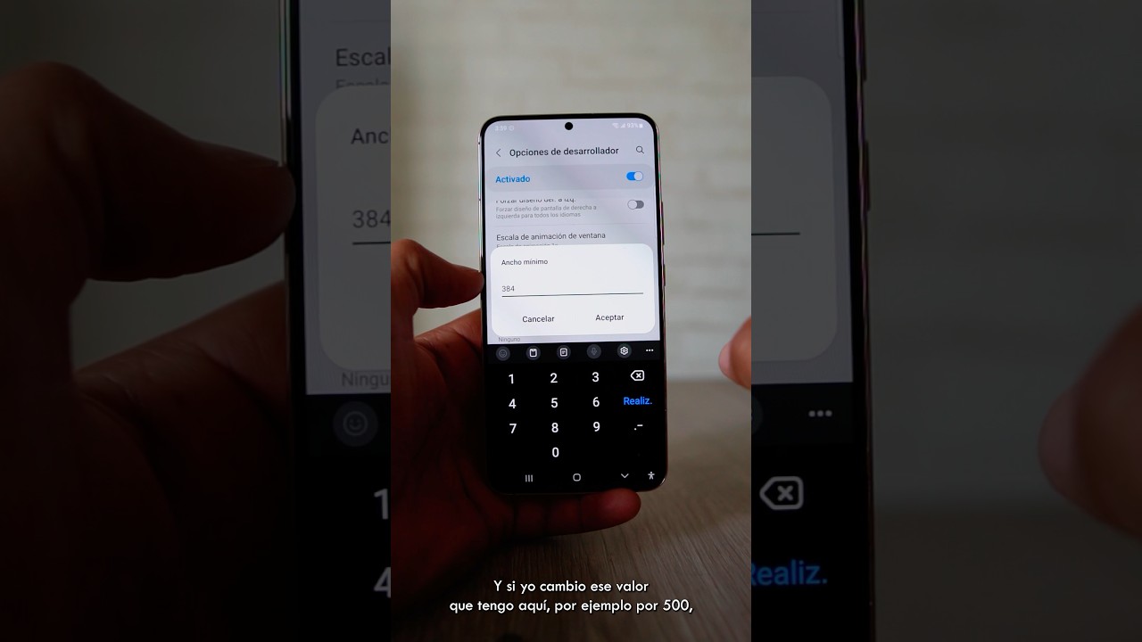 Ampliar la pantalla de tu teléfono 