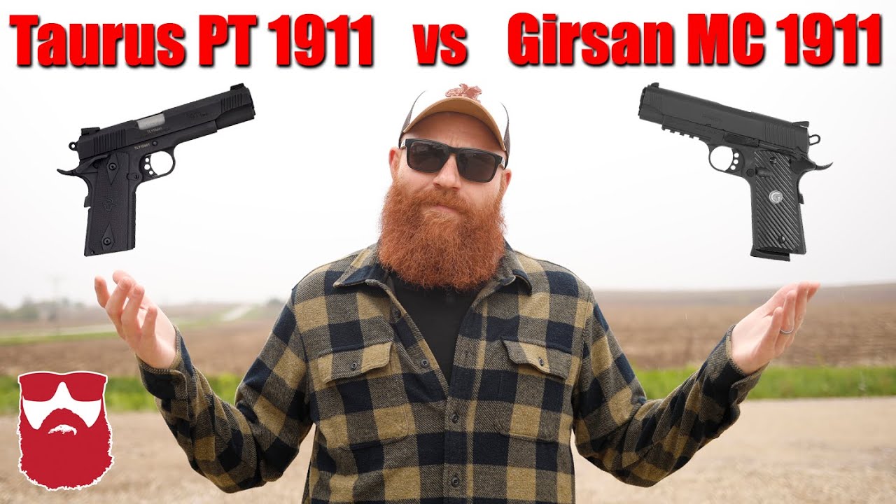 Battle of the Cheapest 1911s: The Taurus PT 1911 vs The Girsan MC 1911