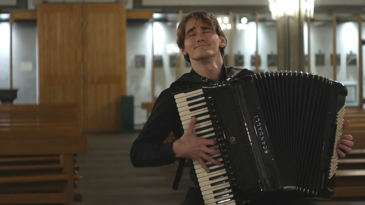 J.S.Bach Prelude and Fugue in F sharp major (Fis - Dur) WTC 1 BWV 858 Accordion Savva Zihs