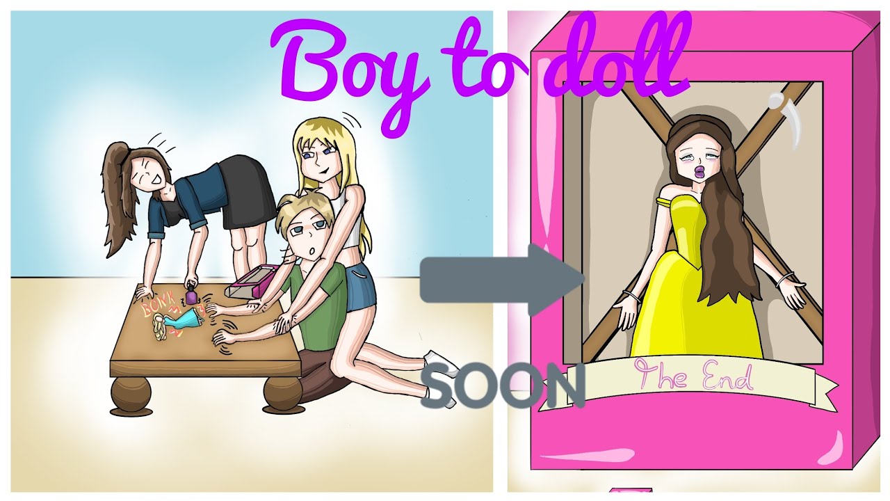 The doll from the box 💅💄 Tg Comic