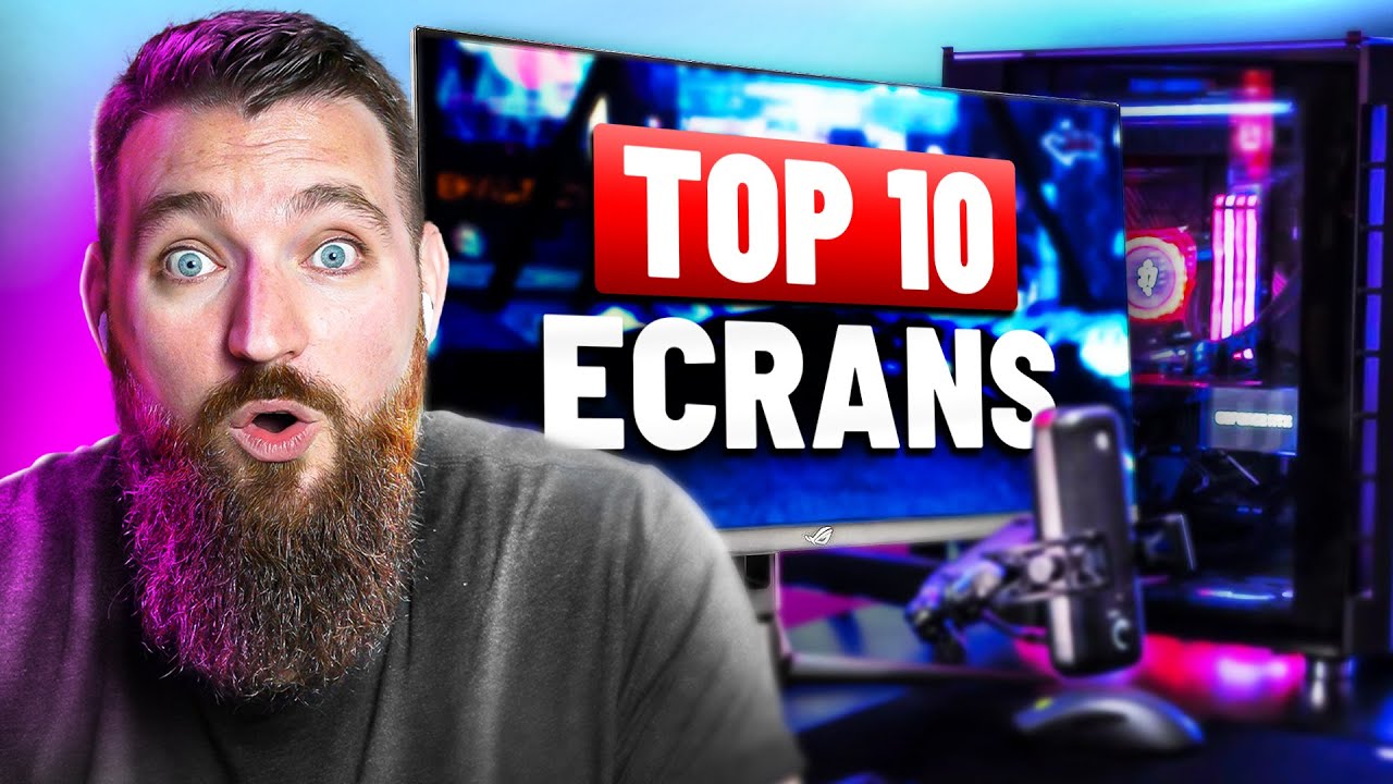 TOP 10 MEILLEURS ECRANS PC GAMER & CONSOLE