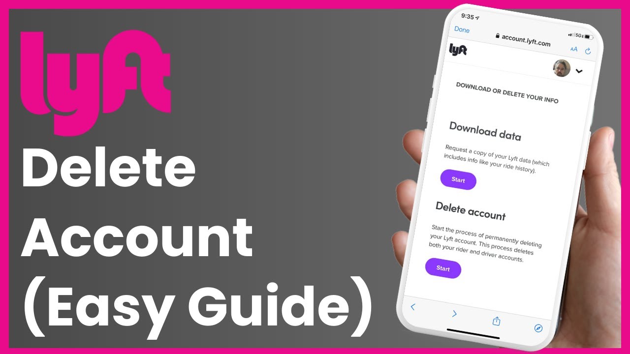 How to Delete Lyft Account !