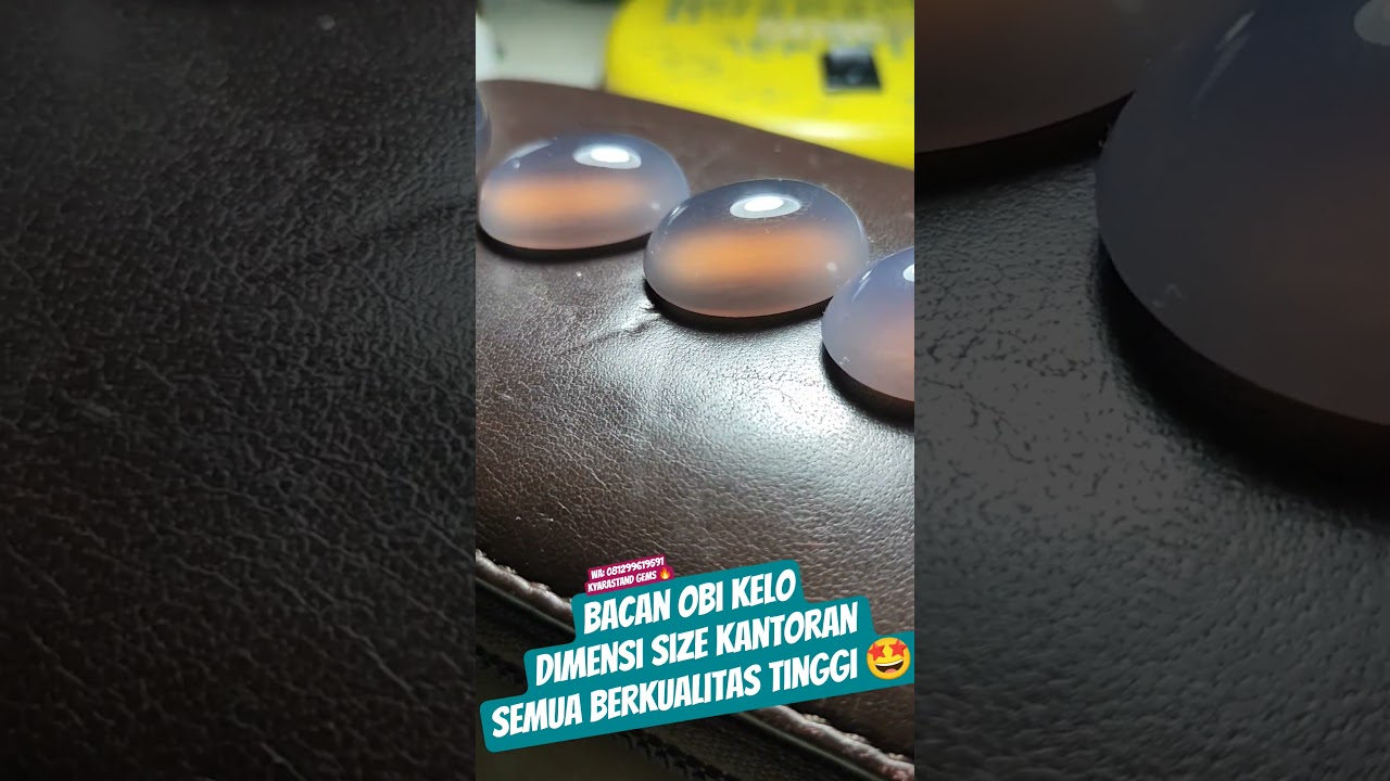 BATU BACAN UNGU DARI OBI KELO KUALITAS HQ SIZE MANTAB ❗#kyarastandgems #obikelo
