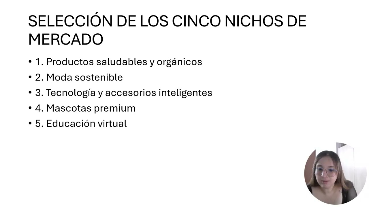 NICHOS DE MERCADO