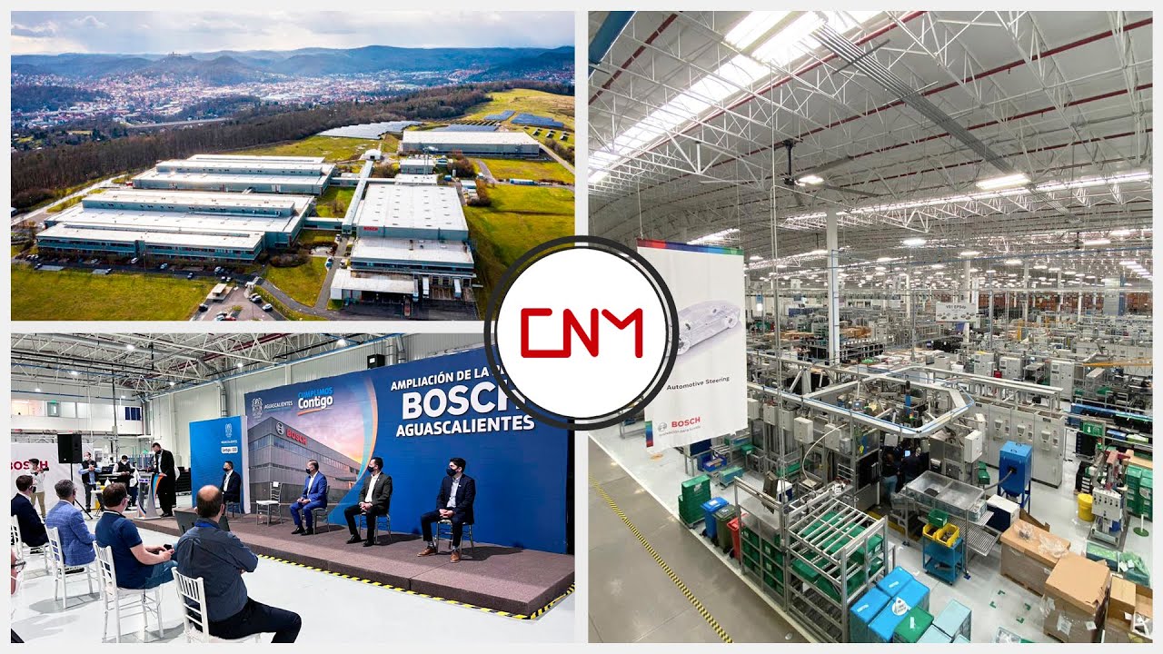 Bosch construirá su primera fábrica en México de electrodomésticos y amplía planta en Aguascalientes