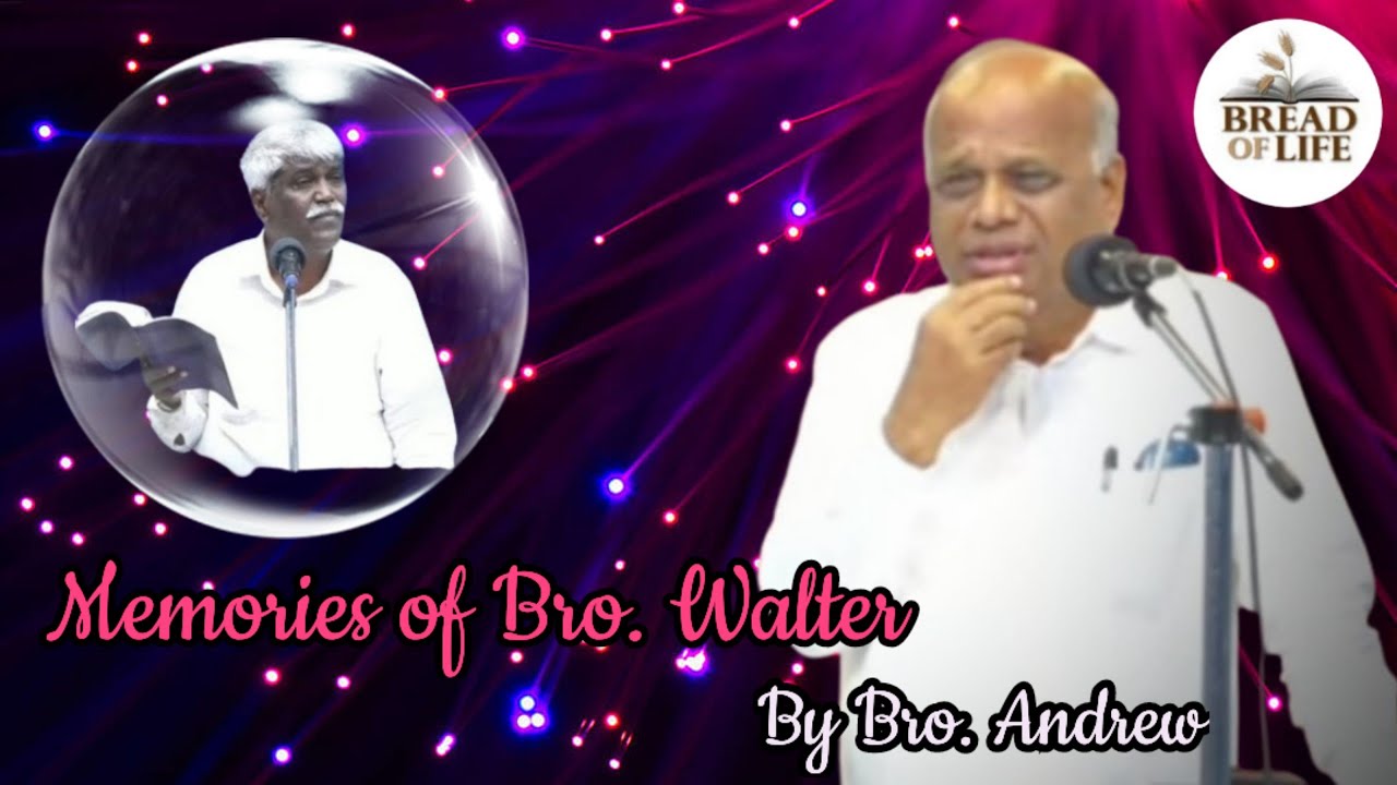 Testimony of Bro Walter by Bro. Andrew GS | Hebron