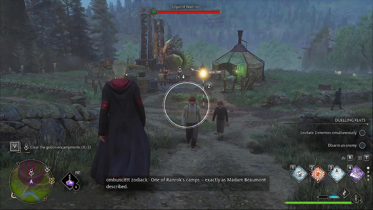 Breaking Camp | Side Quest &ndash; Hogwarts Legacy Walkthrough