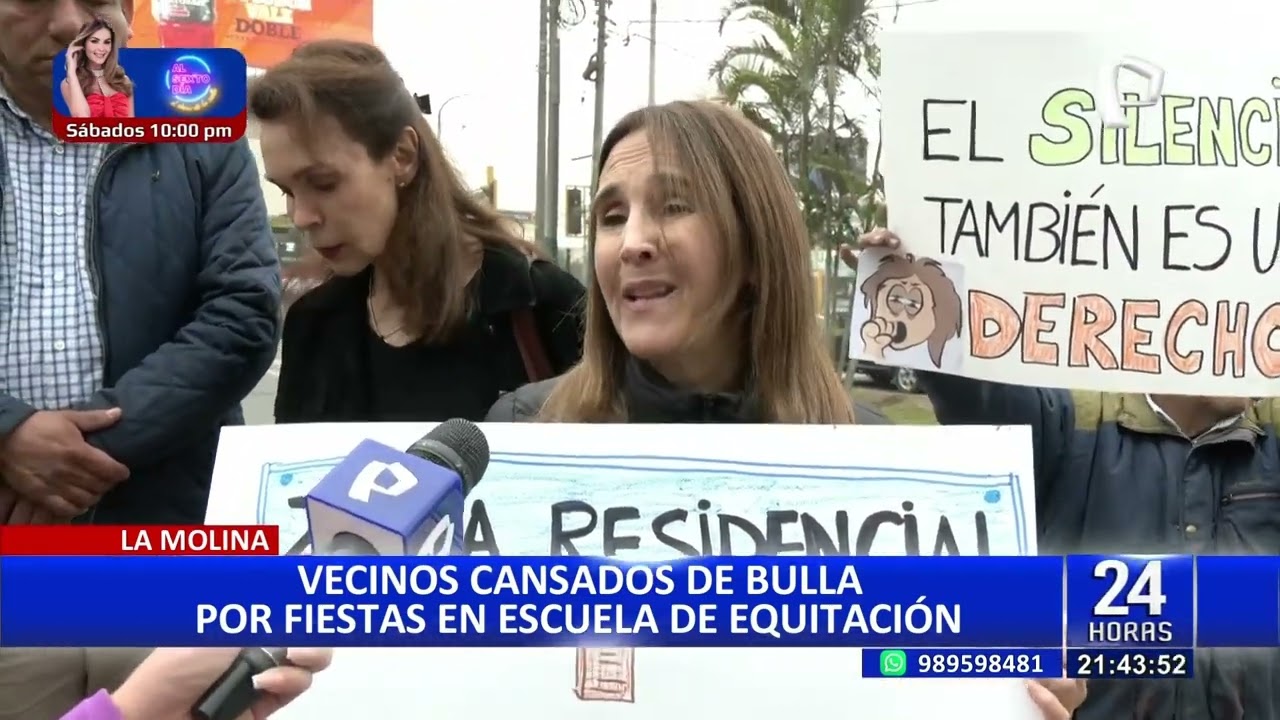 La Molina: vecinos cansados de bulla por fiestas en Escuela de Equitaci&oacute;n